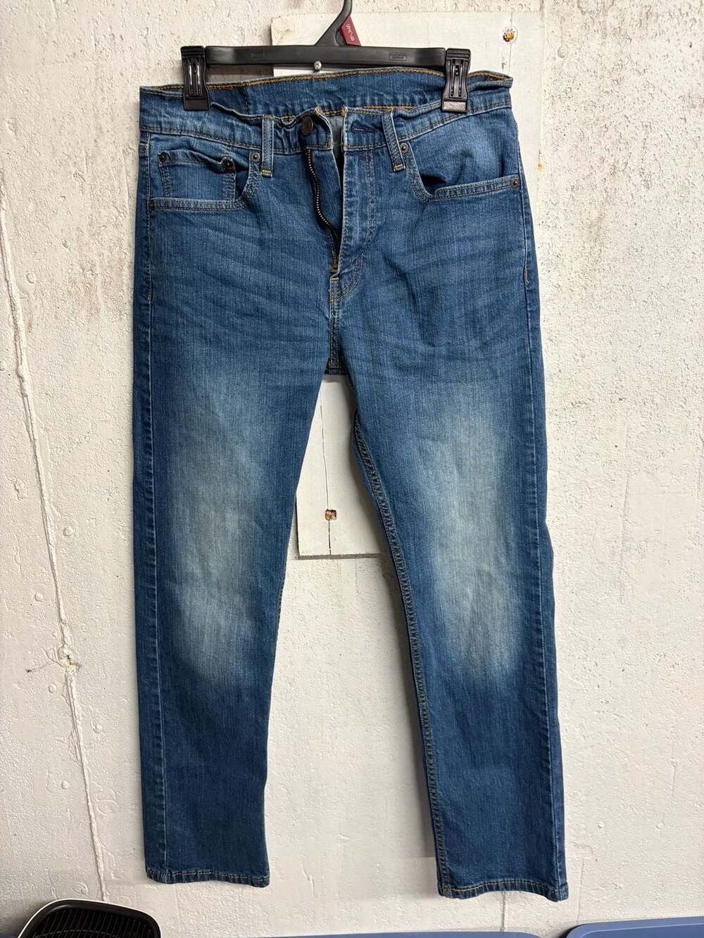 Levi's 505 Regular Fit Jeans Denim W31 L32 Blue